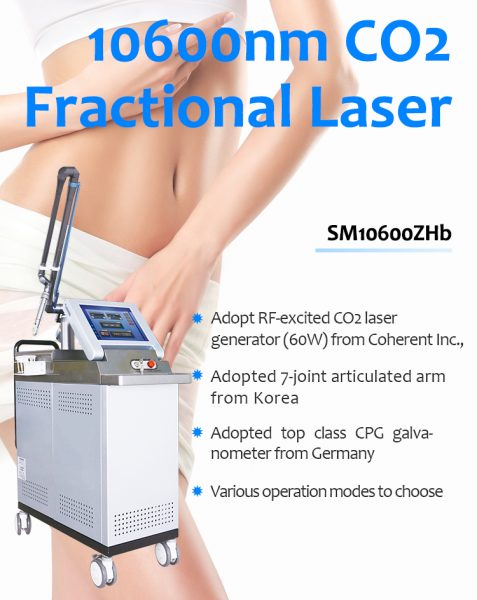 Fractional CO2 laser 治療凹凸洞