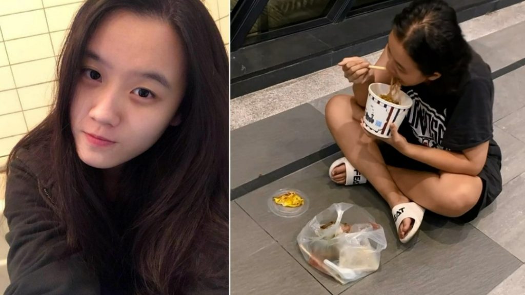 林靖恩流落街頭食物